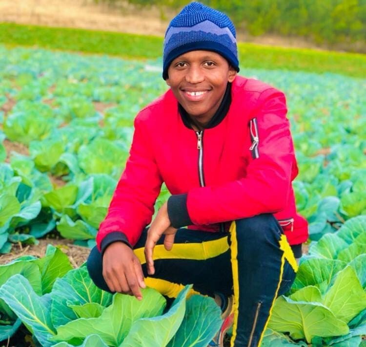 Langa Msongelwa one of Bizana’s Youngest Farmers