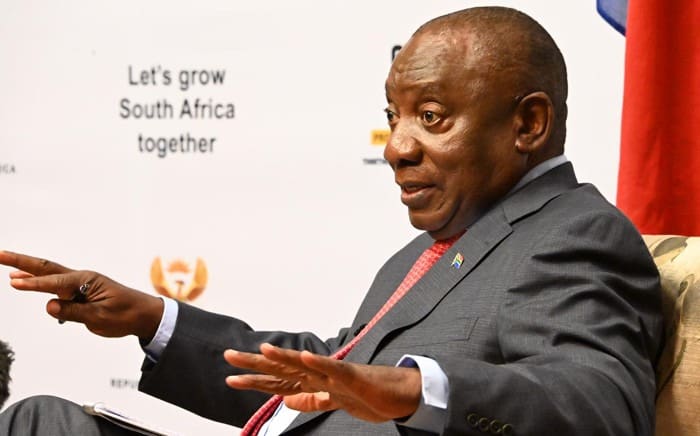 President Cyril Ramaphosa