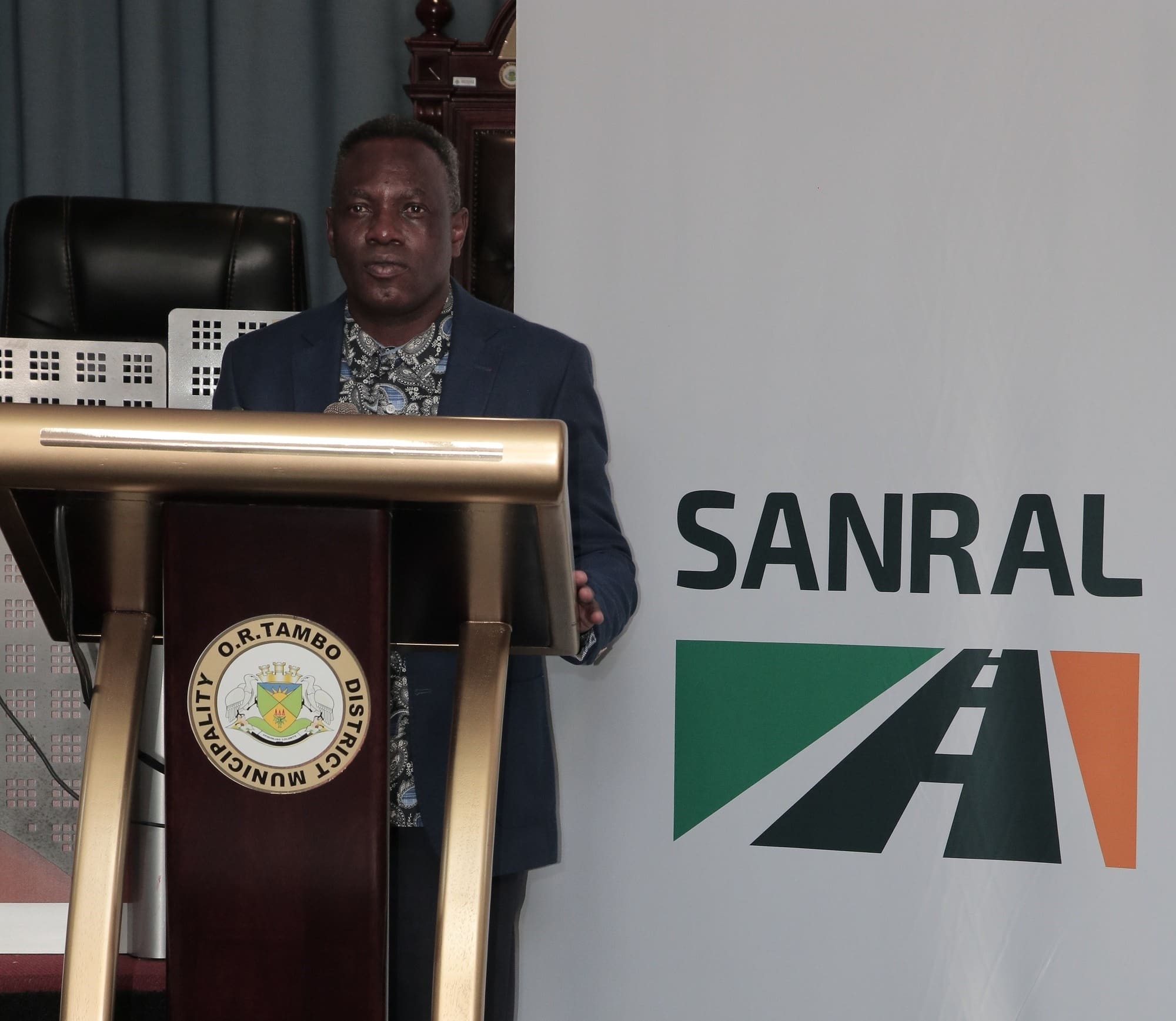 SANRAL Board Chairperson, Themba Mhambi. SANRAL