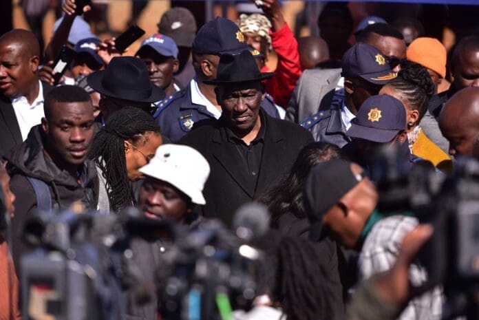 Bheki Cele Soweto Tavern Shooting Nomzamo Mdlalose tavern