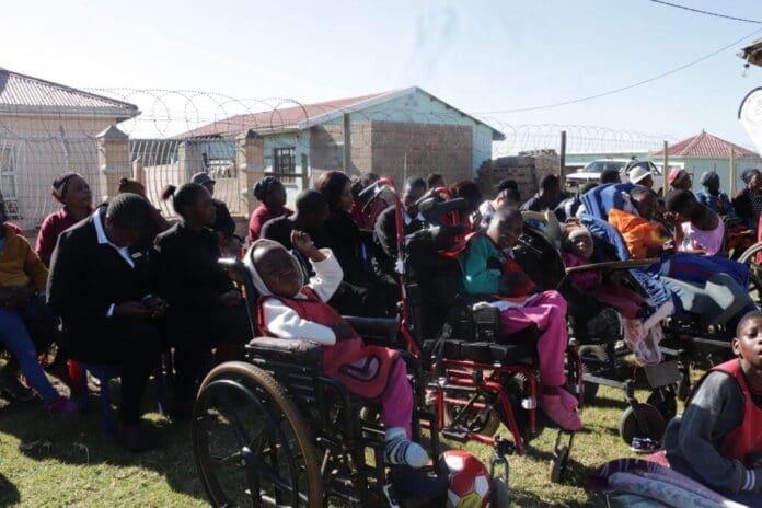 Wild Coast Sun And Winnie Madikizela Mandela Local Municipality 6 TWO HOMES OF PHYSICALLY CHALLAGED CHILDREN IN BIZANA RECEIVE DONATION FROM THE WILD COAST SUN