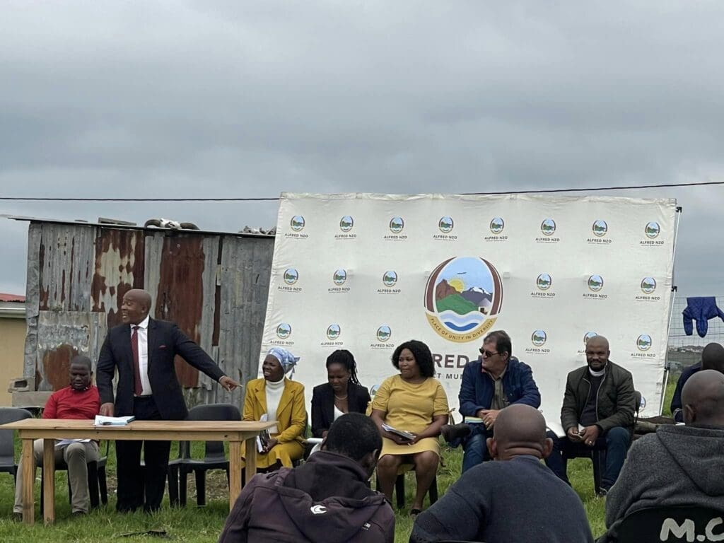 ALFRED NZO DISTRICT MUNICIPALITY CONTINUES TO RESTORE DIGNITY FOR COMMUNITIES TROUGH WATER ROLLOUTS AND SEWER UPGRADES.
