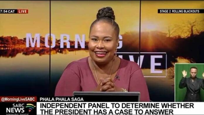 SABC Paul O'Sullivan misconduct during and interview with the SABC's Sakina Kamwendo