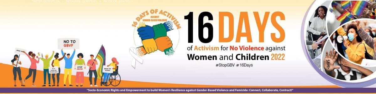 The start of 16 days of activism against abuse on women and children The start of 16 days of activism against abuse on women and children