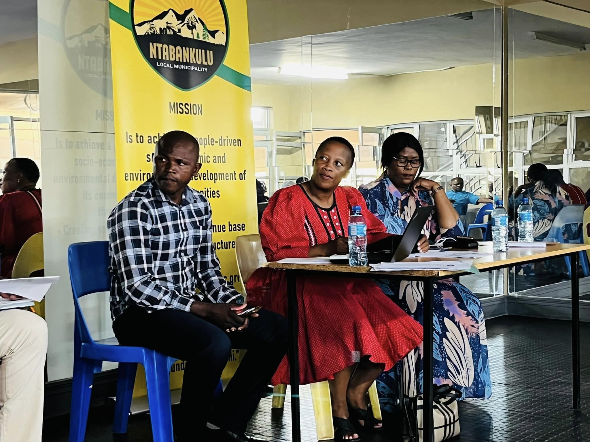 Ntabankulu Mayor Tsileng Sobuthongo welcomes department of transport on bridge building project Ntabankulu Mayor Tsileng Sobuthongo welcomes department of transport on bridge building project