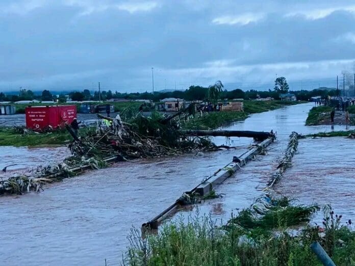 1675856763508 HEAVY RAIN CAUSED FLOODING IN KOMANI, EASTERN CAPE.