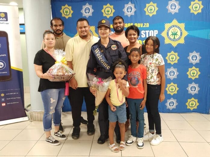 SAPS Police A HERO’s WELCOME FOR BRIGADIER MOODLEY FROM TURKEY