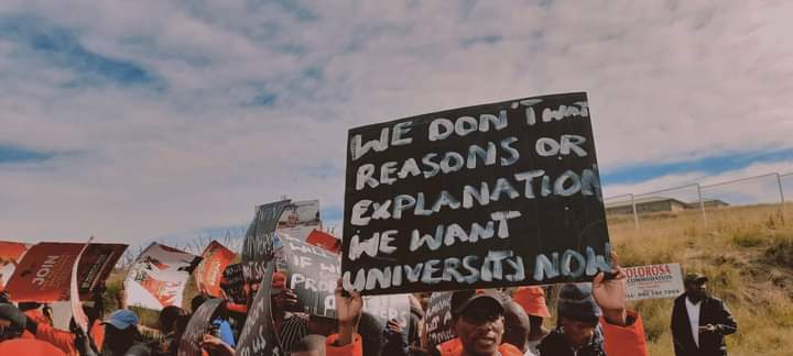 Lusikisiki Youth demands that the Lusikisiki College of Education be turned into a University of Pondoland Lusikisiki Youth demands that the Lusikisiki College of Education be turned into a University of Pondoland