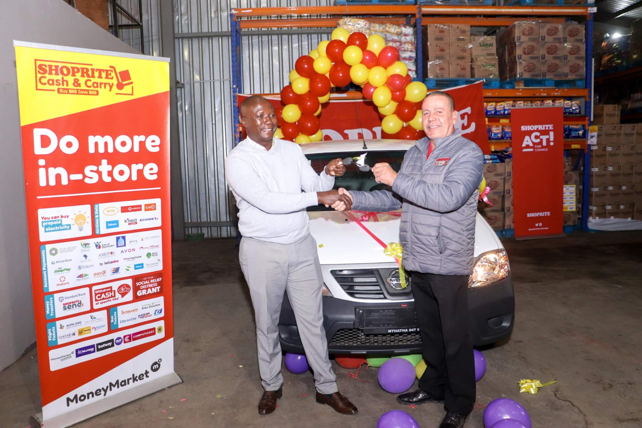 Mount Frere resident wins Shoprite Bakkie competition Mount Frere resident wins Bakkie Competition