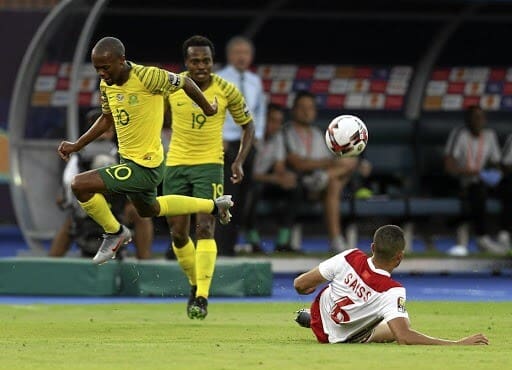 Unnamed Bafana Bafana sends Clive Barker well