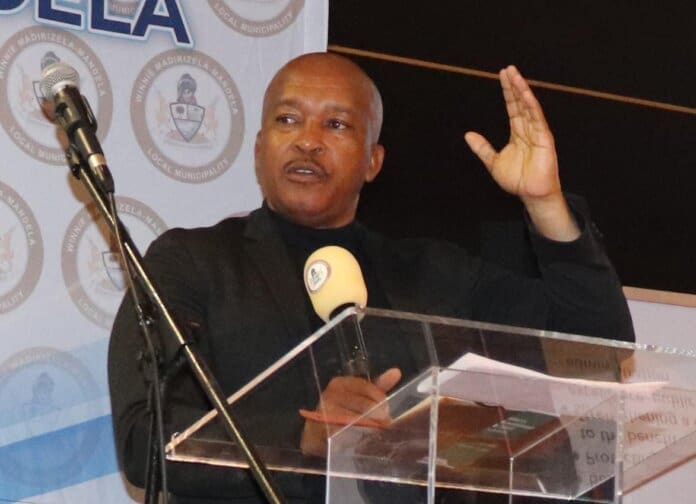 Cllr V. Mhlelembana WMM LM IN PARTNERSHIP WITH MBIZANA BUSINESS CHAMBER HOSTED THE ANNUAL BUSINESS CONFERENCE AT THE WILD COAST SUN