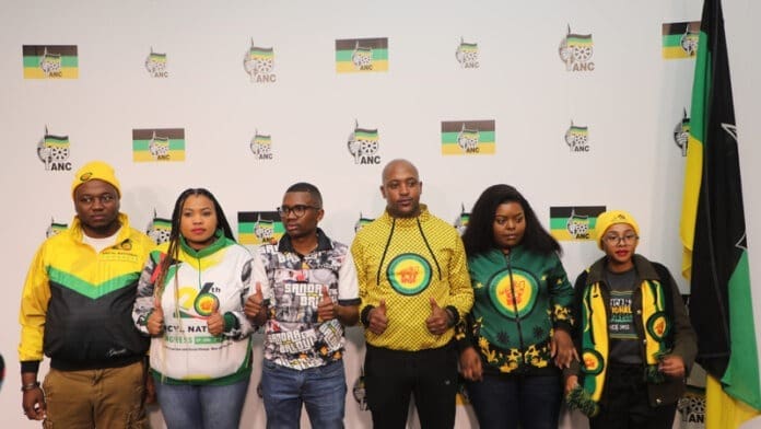 Newly Elected Members Of The ANC Youth League Picture Timothy Bernard African News Agency ANA The ANCYL should provide opportunities for young leaders under the age of 30