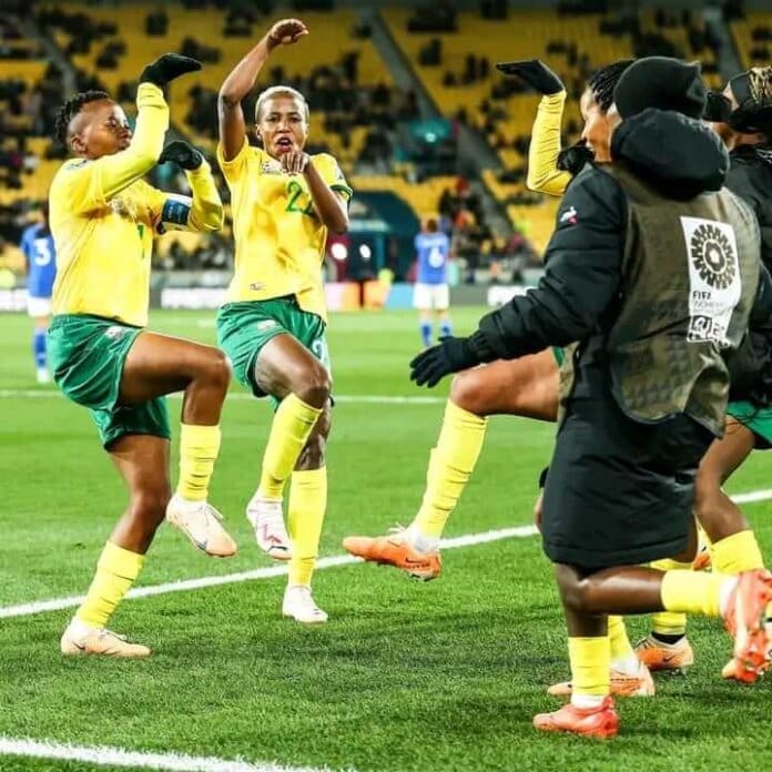 Banyana Banyana South African Football Banyana Banyana progress to knockout stages