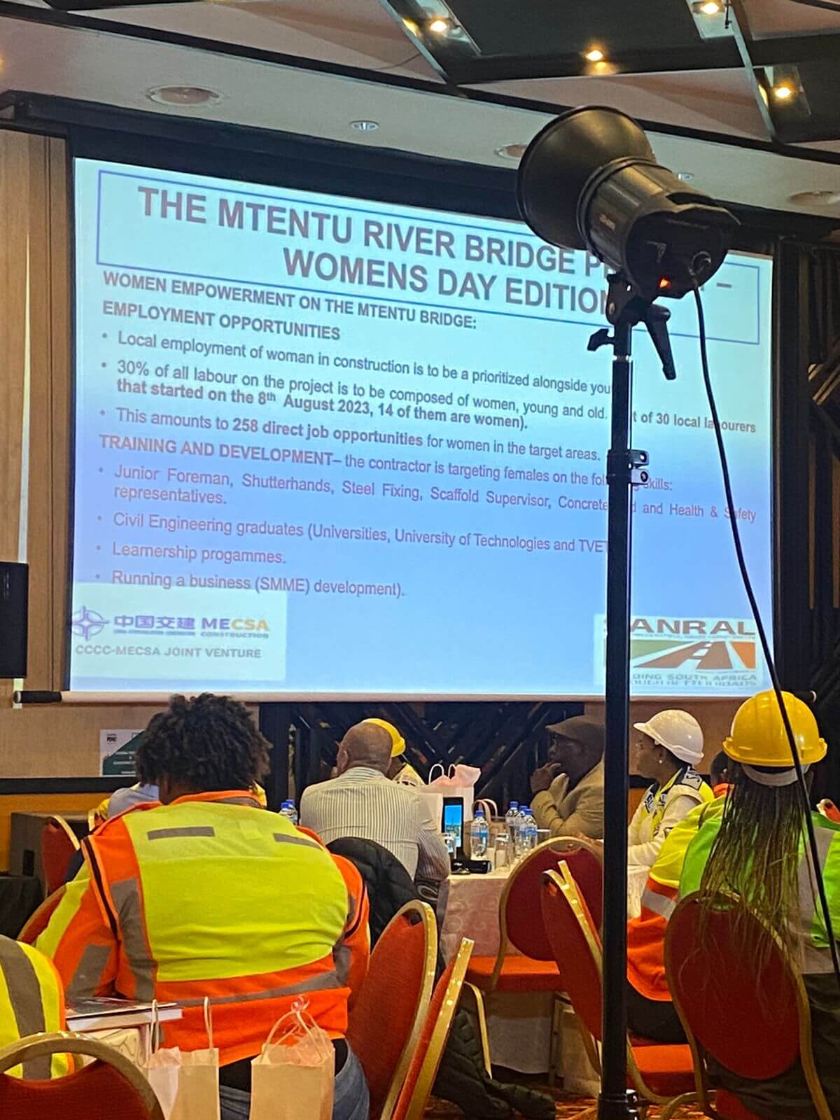 SANRAL celebrates women in construction, leadership positions, and impactful community involvement