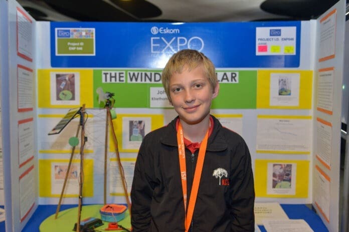 ENP046 John Hamilton Young KwaZulu-Natal innovator shines with cell tower backup project at Eskom Expo ISF