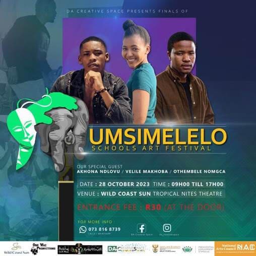 WHAT’S ON? Local schools showcasing their talents in the first annual Umsimelelo Schools Art Festival WHAT’S ON? Local schools showcasing their talents in the first annual Umsimelelo Schools Art Festival