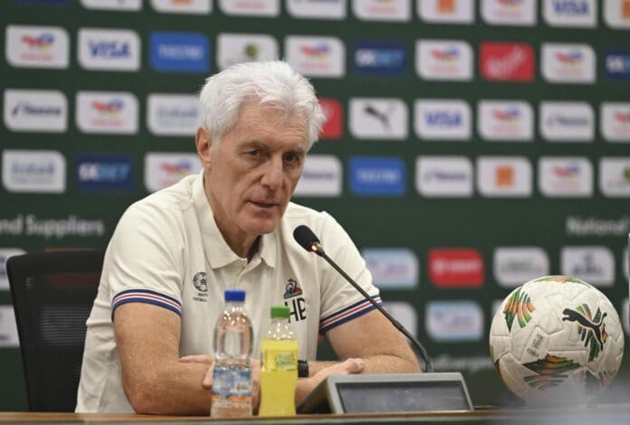 Coach Hugo Broos Bafana Bafana Gears Up for AFCON Showdown Against Morocco