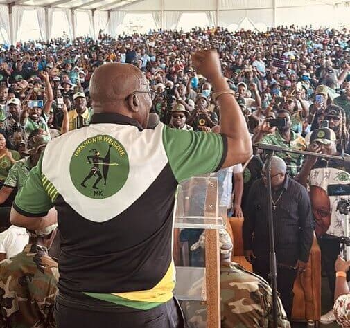 WATCH LIVE: Former president Zuma addresses MK Party members in Mkhondo, Mpumalanga WATCH LIVE: Former president Zuma addresses MK Party members in Mkhondo, Mpumalanga