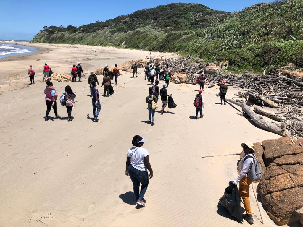 Amadiba's Young Heroes Rocked the Beach Cleanup!