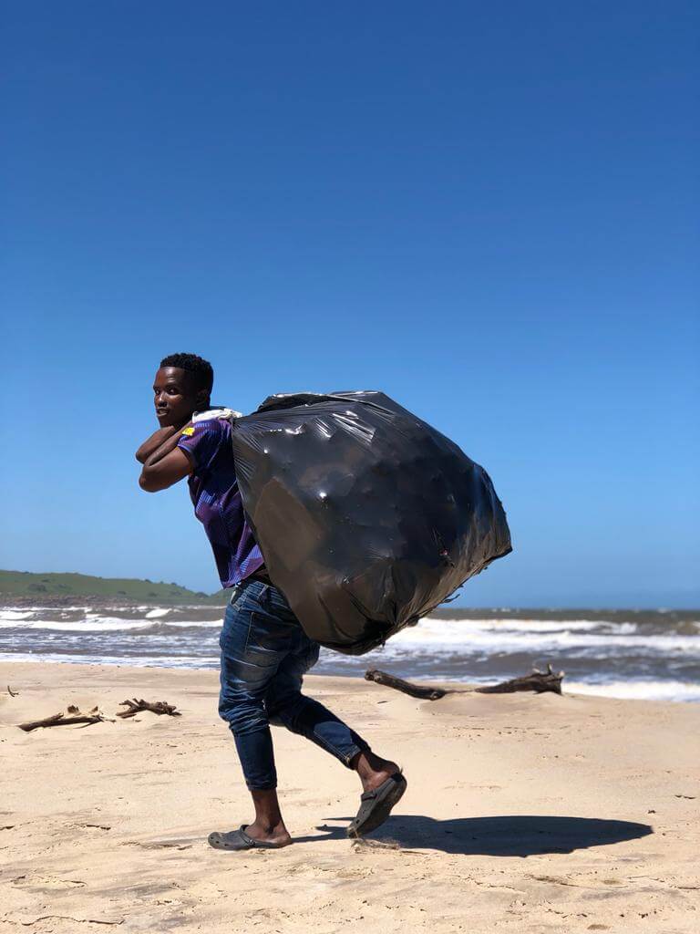 Amadiba's Young Heroes Rocked the Beach Cleanup!