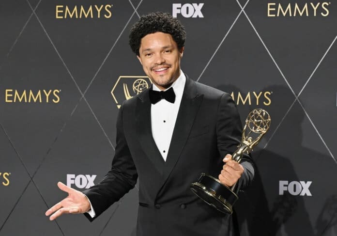 Travor Noah First Black Person To Win Emmy Awards Trevor Noah becomes first African to win Emmy Award