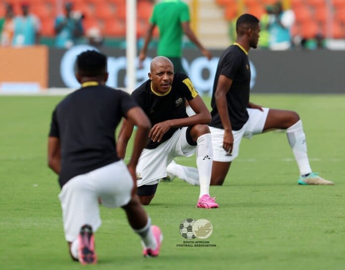 Bafana Bafana Warm Up Session Semi-final lineups for the Super Eagles and Bafana Bafana