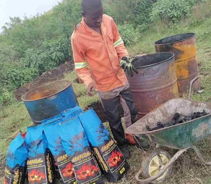 Charcoal business in Port St Johns Coal Entrepreneur Empowers Village with Job Creation Drive