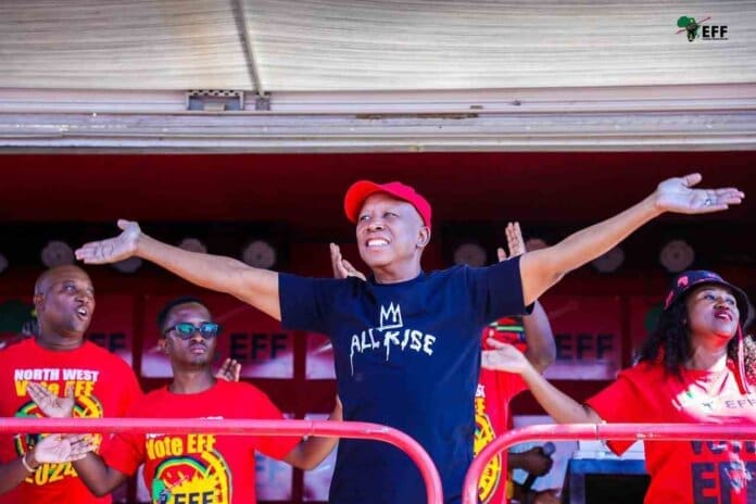 Economic Freedom Fighters Malema On Campaign Trail Pondoland Times According to the EFF's facebook bio, Economic Freedom Fighters is a Marxist-Leninist Fanonian Economic Emancipation Movement, which fights for the economic rights of all Africans.