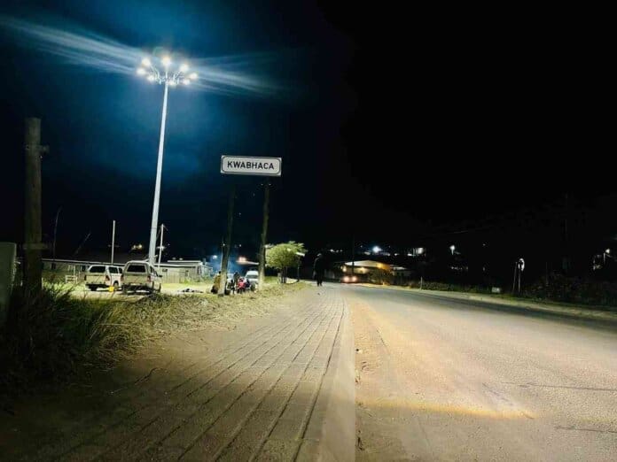 KwaBhaca Shines Bright: High Mast Lights Bring Safety, Prosperity, and Community Spirit