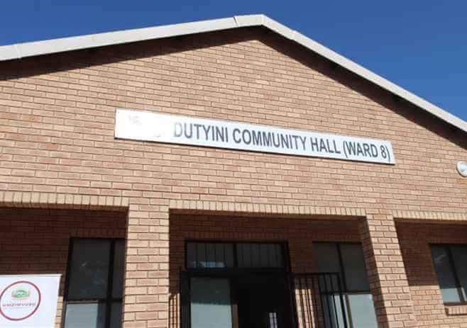 DUTYINI COMMUNITY HALL 2 11zon Umzimvubu Local Municipality Constructs 362 Units in Cabazana, Ward 26