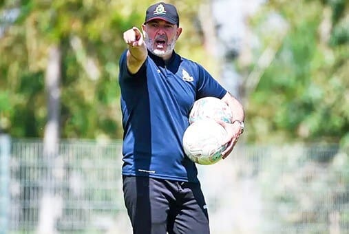 Nasreddine Nabi The much-anticipated head coach, Nasreddine Nabi, has finally arrived at Naturena.