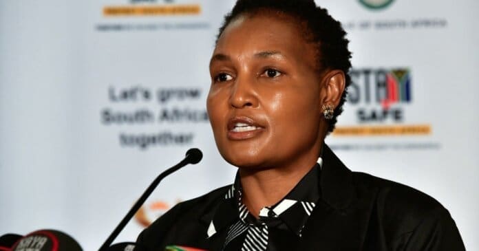 240826 Thembi Simelane Ed Justice Minister Simelane Embroiled in VBS Bank Scandal: ActionSA Files Complaint