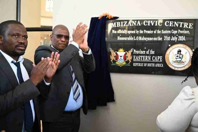 Mabuyane Opens Bizana Council Chambers Mabuyane Officially Opens Council Chambers In Bizana