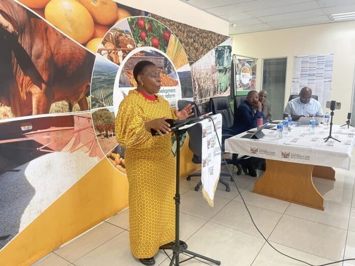 MEC For Rural Development And Agrarian Reform Ms Nonceba Kontsiwe Eastern Cape Faces Widespread Veldfire Devastation, Threatening Rural Livelihoods and Food Security