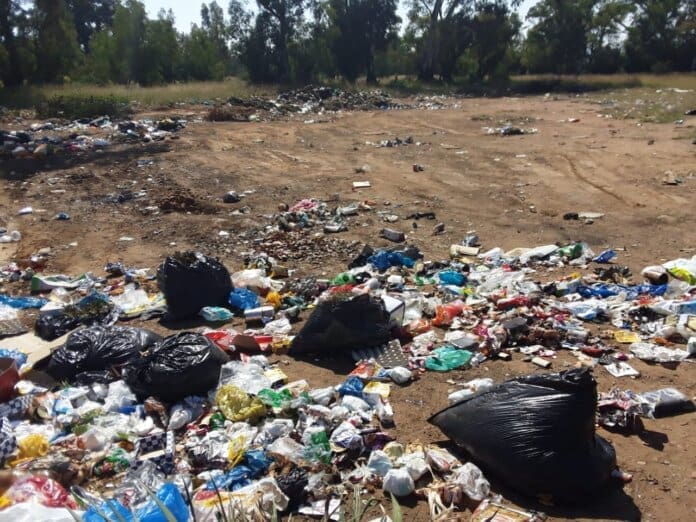 Dumping Site Innocent life discarded at trash-site