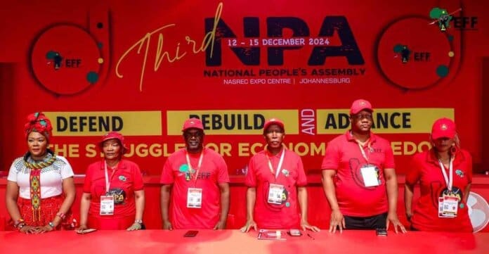 Economic Freedom Fighters Elect New Top Six 11zon Julius Malema Re-Elected as EFF President Amid Leadership Shakeups