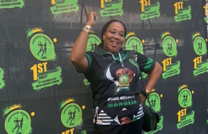 Nolubabalo Mcinga Joins MKparty Pondoland Times Former EFF Member Queen Nolubabalo Mcinga Joins MK Party for Activism