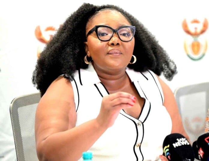 Basic Education Minister Siviwe Gwarube Briefs The Media At A Ministerial Breakfast In Johannesburg 11zon #MatricResults2024 | A message to the class of 2024