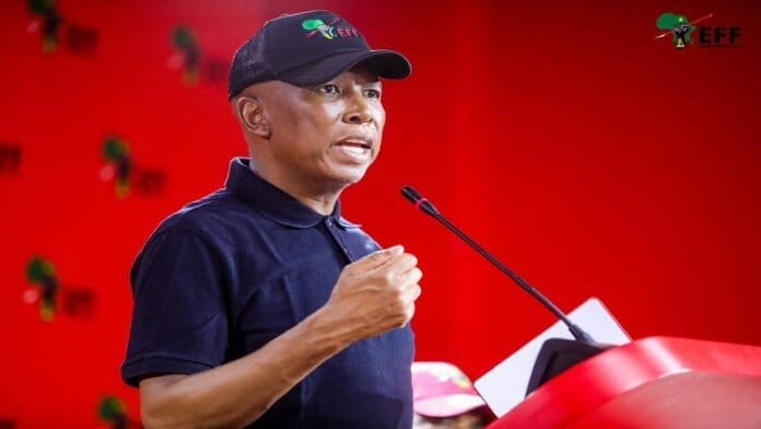 Malema EFF X @EFFSouthAfrica 2 Resized Malema Slams Trump's Comments on Land Expropriation as "Offensive"