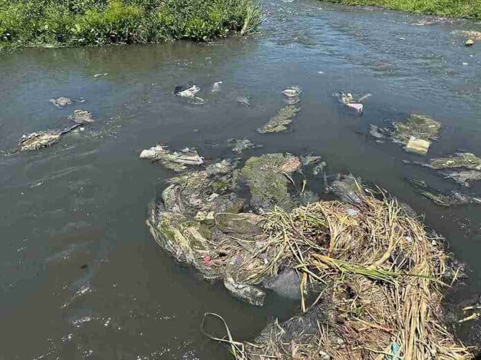 The Blue And Scenic Waters Of Klipriver Suddenly Replaced By Unsightly And Never Seen Before Pollutants Eldorado Park residents appeal for government intervention against dangerously polluted river