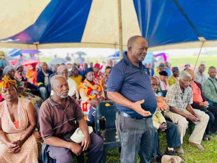 Mayor Hands Over Contractor for Ward 16 Community Hall Construction