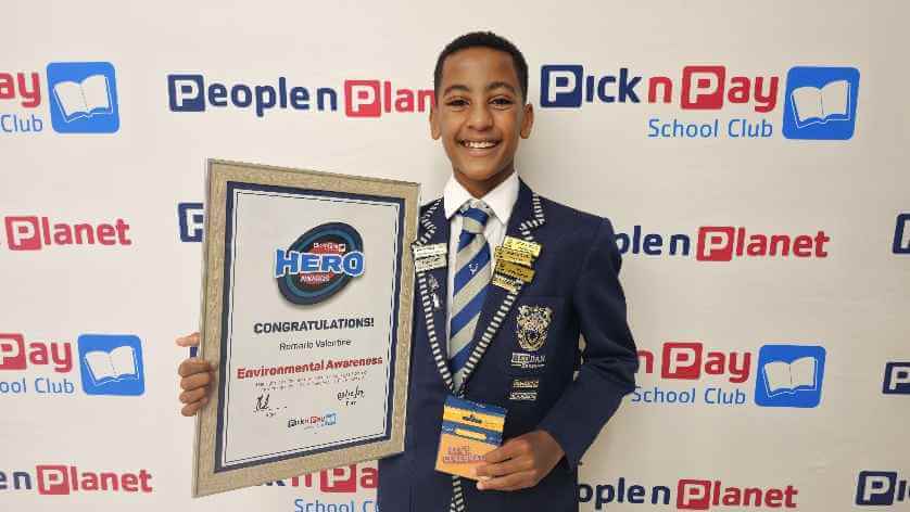 Courage, Kindness And Selflessness Recognised At The Pick N Pay Hero Awards For Young Learners
