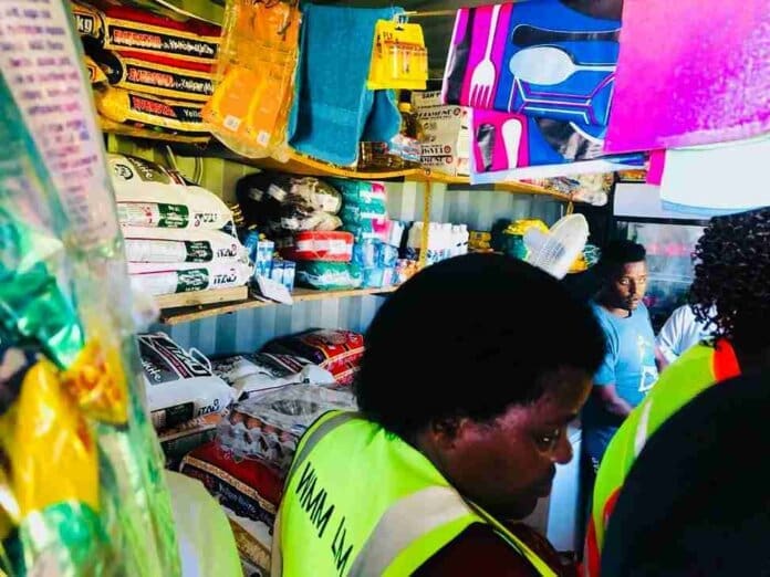 Winnie Madikizela Mandela Winnie Mandela Foreign Shops (3) Joint Operation Targets Food Safety in Ward 16 Spaza Shops