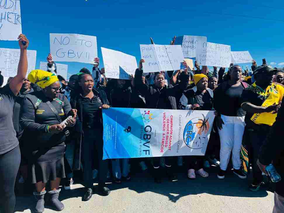Bizana Community Marches to Mzamba Police Station Over GBV and Neliswa Cele Murder