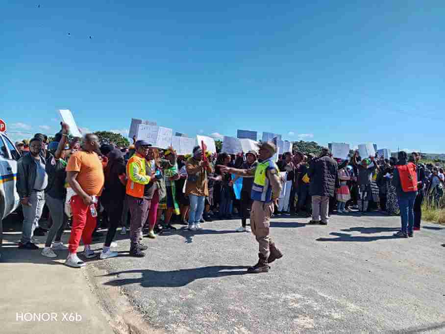 Bizana Community Marches to Mzamba Police Station Over GBV and Neliswa Cele Murder