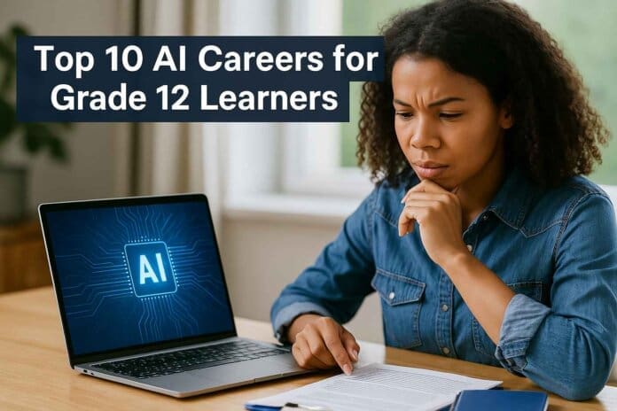 Top 10 AI Careers For Grade 12 Learners To Explore In 2025 Top 10 AI Careers for Grade 12 Learners to Explore in 2025