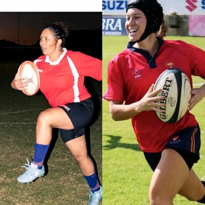 SAPS Women On Rugby Young constables take their talent on the rugby field.