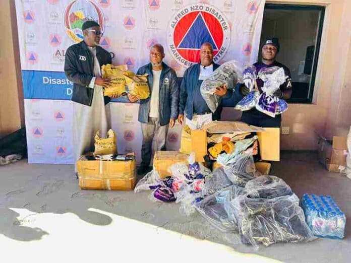 Eaern Cae Floods Blankets 11zon Ashraful Aid Donates Blankets to Disaster Victims in Alfred Nzo District