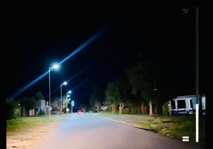 Solar Street Lights Umzimvubu Installs Solar Streetlights in Ward 28 to Boost Safety in eMaxesibeni