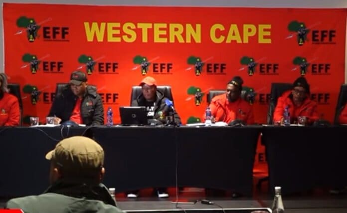 Eff Presser President Julius Malema addresses #EFFPresser